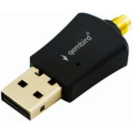 Torby na laptopy - GEMBIRD BEZPRZEWODOWA KARTA SIECIOWA WIFI USB 300MBPS, ODCZEPIANA ANTENA - miniaturka - grafika 1