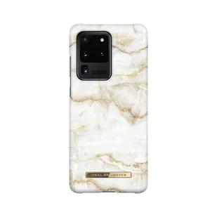 iDeal of Sweden Fashion - etui ochronne do Samsung Galaxy S20 Ultra Golden Smoke Marble - Etui i futerały do telefonów - miniaturka - grafika 1