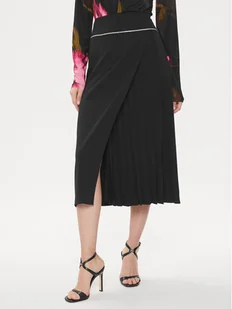 Rinascimento Spódnica midi CFC0118252003 Czarny Regular Fit - Spódnice - miniaturka - grafika 1
