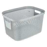Pudła i pojemniki do przechowywania - Koszyk STINE 38 x 28,5 x 22,5 nordic grey - miniaturka - grafika 1