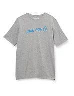 Koszulki dla chłopców - Hurley Hurley Chłopcy B Have Fun Ss T-Shirt szary Ciemnoszary nakrapiany 13 Jahre CT1959 - miniaturka - grafika 1