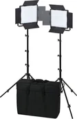 Lampy studyjne - Nanlite Nanlite Lightning-Set 600CSA LED DoubleKit 3757 - miniaturka - grafika 1