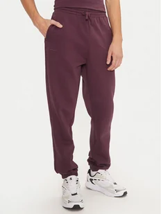 Champion Spodnie dresowe 220424 Fioletowy Regular Fit - Spodnie sportowe męskie - miniaturka - grafika 1