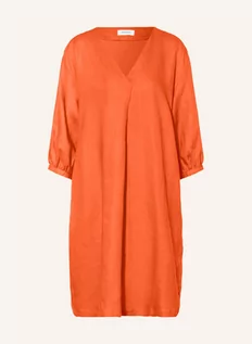Sukienki - Darling Harbour Sukienka Z Lnu orange - grafika 1