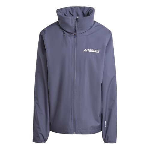 adidas Kobiety Terrex Multi Essentials 2 Layer Rain Jacket, shadow navy, M