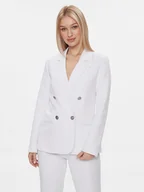 Marynarki i żakiety damskie - Guess Marynarka Amanda W4RN41 WFWX2 Biały Regular Fit - miniaturka - grafika 1
