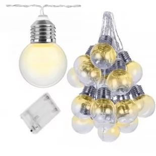 Girlanda 3m 20x LED na baterię - Lampy ogrodowe - miniaturka - grafika 1