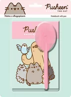 Notesy i bloczki - St. Majewski Notes B5 z długopisem Pusheen linia 40 kartek - miniaturka - grafika 1