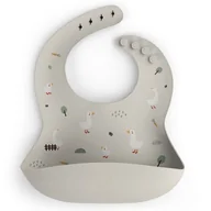 Śliniaki i fartuszki - Śliniaczek silikonowy Goose, BabySteps - miniaturka - grafika 1