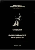 Biznes - Strategie w działalności przedsiębiorstwa - miniaturka - grafika 1