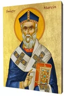 Ikony i obrazy sakralne - Ikona religijna święty Marcin z Tours - miniaturka - grafika 1