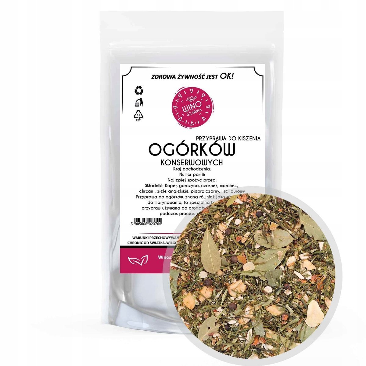 Przyprawa do kiszenia ogórków konserwowych - 500g
