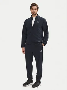 EA7 Emporio Armani Dres 7M000170 AF13411 UB102 Granatowy Regular Fit - Dresy męskie - miniaturka - grafika 1