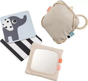 Uchwyt na karty kontrastowe Deer Friends piaskowy - Wyposażenie pokoiku dziecięcego - miniaturka - grafika 1