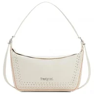 Torebki damskie - Desigual, BAG_TRAMA MUNICH Women's, biała - miniaturka - grafika 1