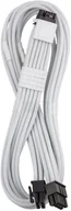 Akcesoria do komputerów stacjonarnych - CableMod C-Series Pro ModMesh 12V-2x6-Kabel, Sleeved, 16-Pin zu 2x 8-Pin, fr Corsair Type 4 und 3 PSUs - wei, 60cm - miniaturka - grafika 1