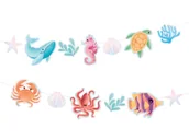 Dekoracje sali - Girlanda Ocean - 200 cm - 1 szt. - miniaturka - grafika 1