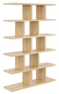Półki do salonu - Skandynawski Regał Wiszący Lub Stojący Dąb Sonoma M1-R69 - miniaturka - grafika 1