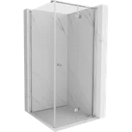 Kabiny prysznicowe - Mexen Mist-F T kabina prysznicowa składana prawa 75 x 75 cm, transparent, chrom - 8A6T-075-075-01-00-P - miniaturka - grafika 1