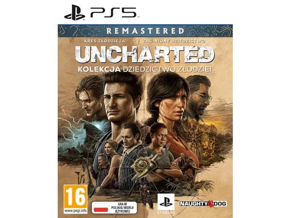 Uncharted Kolekcja Dziedzictwo Złodziei GRA PS5