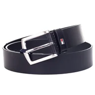 Paski - TOMMY HILFIGER MĘSKI PASEK DO SPODNI NEW DENTON 3.5 BELT BLACK AM0AM08360 990 90 - miniaturka - grafika 1