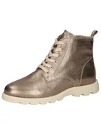 Kozaki damskie - Caprice Damskie 9-26203-43 modne kozaki, szarobrązowe metaliczne, 38 EU, taupe Metallic, 38 EU - miniaturka - grafika 1