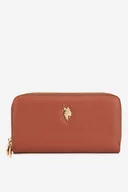 Portfele - U.S. POLO ASSN. BIUXT8382WVP Miedziany - miniaturka - grafika 1