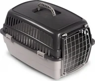 Transportery dla kotów - Barry King Transporter dla psów i kotów WEEKEND L, grafitowy, 60x42x40cm - miniaturka - grafika 1
