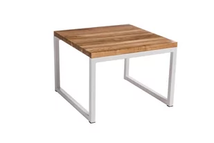 Stolik MADUU STUDIO Graphi, brązowy, 54x100x100 cm - Ławy i stoliki kawowe - miniaturka - grafika 1