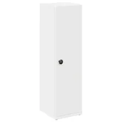 Szafki łazienkowe - vidaXL Szafka łazienkowa z uchwyty na rolki papier biała 20,5x22x72 cm - miniaturka - grafika 1