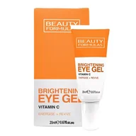 Kosmetyki pod oczy - Beauty Formulas Rozjaśniający żel pod oczy z witaminą C 20ml - miniaturka - grafika 1