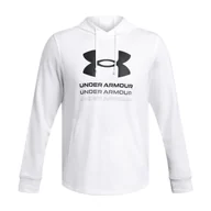 Bluzy męskie - Bluza męska Under Armour Rival Terry Graphic Hood - miniaturka - grafika 1
