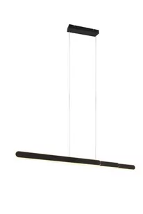 Trio Leuchten Lampa wisząca czarna z diodą LED ściemnianą w stopniach Kelvina - Yipke - Lampy sufitowe - miniaturka - grafika 1