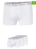 Majtki męskie - Fila Bokserki (3 pary) w kolorze białym - miniaturka - grafika 1