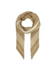 Tommy Hilfiger Chusta Summer AW0AW17491 Beżowy - Apaszki i szaliki damskie - miniaturka - grafika 1