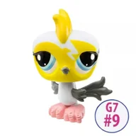 Figurki dla dzieci - Littlest Pet Shop: figurka #9 - żółty ptak - miniaturka - grafika 1