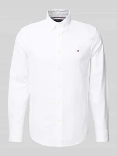 Koszula casualowa o kroju slim fit z czystej bawełny - Koszule męskie - miniaturka - grafika 1