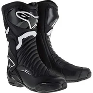 Buty motocyklowe - Alpinestars Women's Stella SMX-6 v2 Street Motorcycle Boot, Black/Pink, 38 - miniaturka - grafika 1