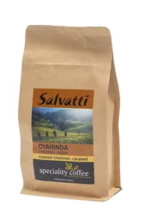 Salvatti Kawa ziarnista  KAWA SPECIALITY SALVATTI ZIARNISTA 1000 G CYAHINDA CYAHINDA 1000Z - Kawa - miniaturka - grafika 1