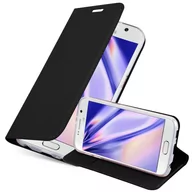 Etui i futerały do telefonów - Pokrowiec Ochronny Do Samsung Galaxy S6 Etui w CLASSY CZARNY Case Obudowa Ochronny Cover Cadorabo - miniaturka - grafika 1