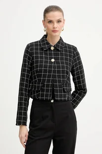 Morgan marynarka kolor czarny jednorzędowa wzorzysta VILMA - Marynarki i żakiety damskie - miniaturka - grafika 1