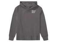 Swetry dla chłopców - pepperts!® Bluza chłopięca z bawełną organiczną (Szary, 158/164) - miniaturka - grafika 1