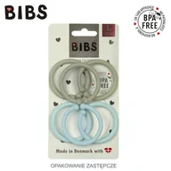 Śliniaki i fartuszki - BIBS LOOPS 6-PACK - SAGE & MINT - miniaturka - grafika 1