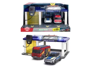 Stacja ratownicza, Dickie Toys - Samochody i pojazdy dla dzieci - miniaturka - grafika 1