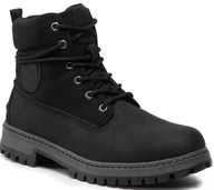 Botki damskie - Botki męskie Big Star KK174206 Czarne (5900714583095) - miniaturka - grafika 1