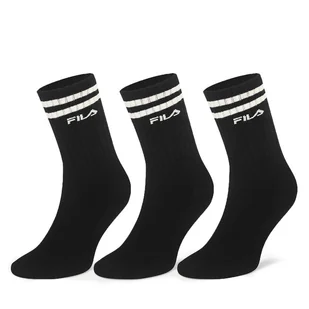 Skarpety Wysokie Męskie Fila F5603-AW24 (3-pack) Czarny - Skarpetki męskie - miniaturka - grafika 1