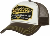 Czapki i chusty sportowe męskie - Czapka American Heritage Trucker by Stetson, ciemnobrązowy , One Size Small - miniaturka - grafika 1