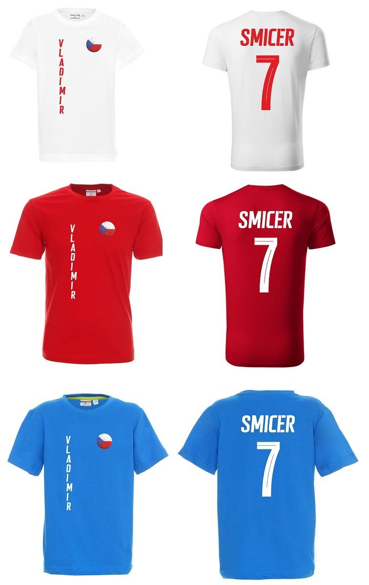 Koszulka CZECHY VLADIMIR SMICER 7