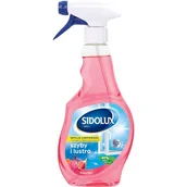 Środki do podłóg i mebli - Płyn do mycia szyb SIDOLUX Crystal Dzika Figa 500 ml - miniaturka - grafika 1