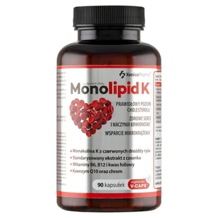Monolipid K, Suplement diety, 90 kaps. - Witaminy i minerały - miniaturka - grafika 1